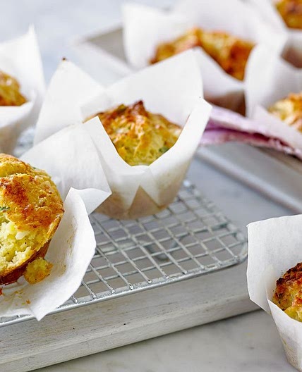 Cauliflower cheese muffins