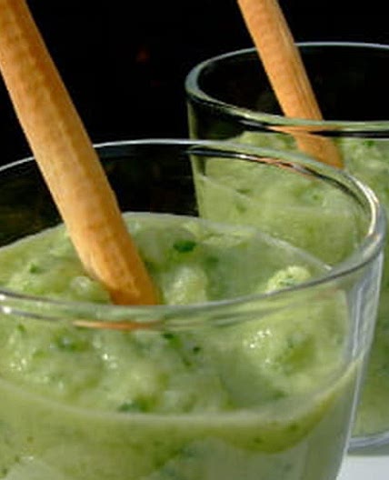 Verrines pomme concombre