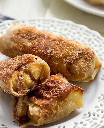 Best Apple Pie Egg Rolls