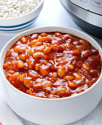 Easiest Instant Pot Baked Beans