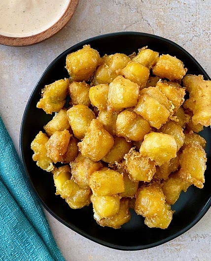 Vegan Cheese Curds