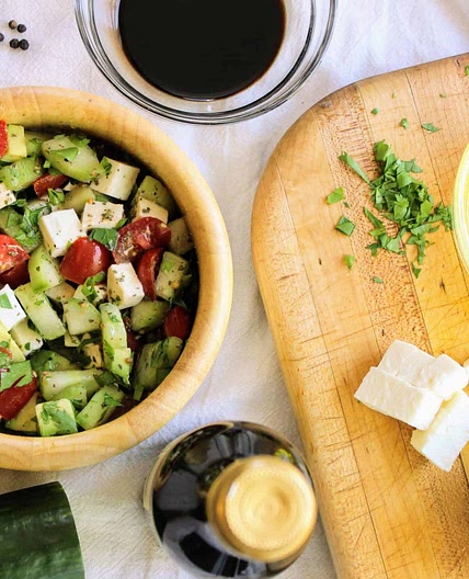 Caprese Avocado Salad