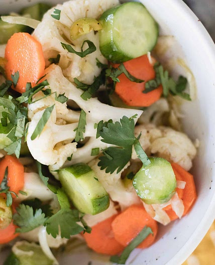 Escabeche Vegetable Salad