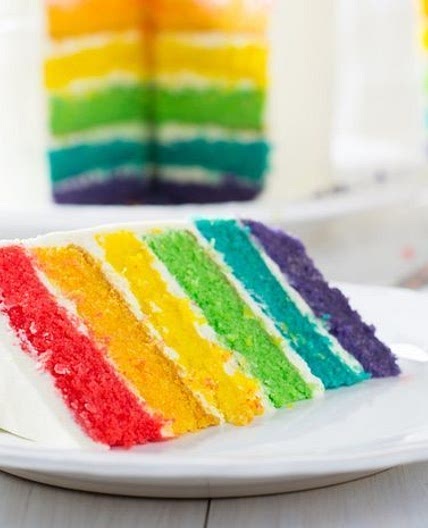 Tarta arcoiris