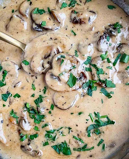 Creamy Keto Mushroom Sauce