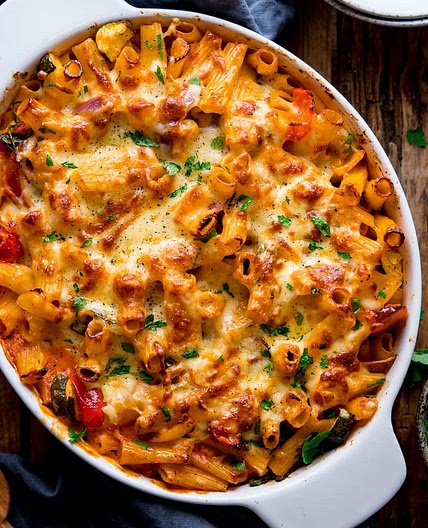 Vegetable Pasta Bake Recipe
