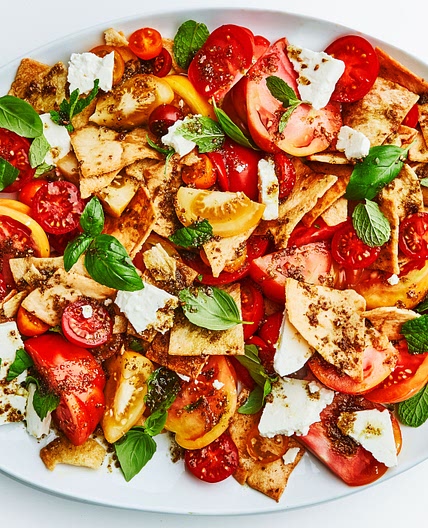 Fancy and Beautiful Tomato Salad