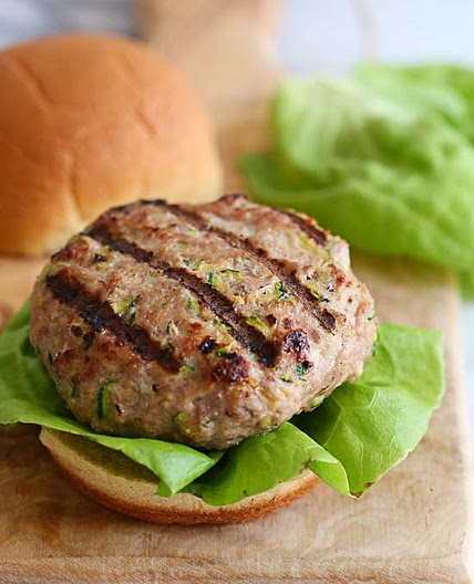 Turkey Burgers with Zucchini