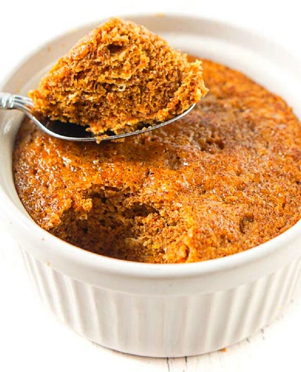 Healthy Pumpkin Mug Cake Recipe
