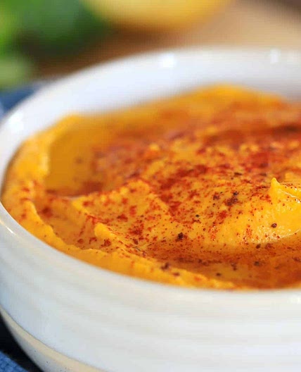 Low Carb Roasted Kabocha Hummus
