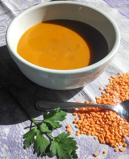 Red lentil soup