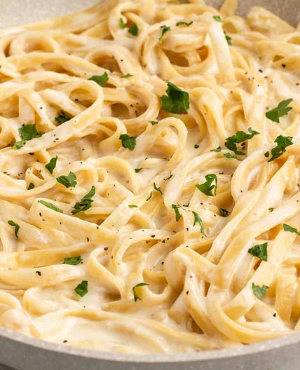 One Pot Alfredo Pasta