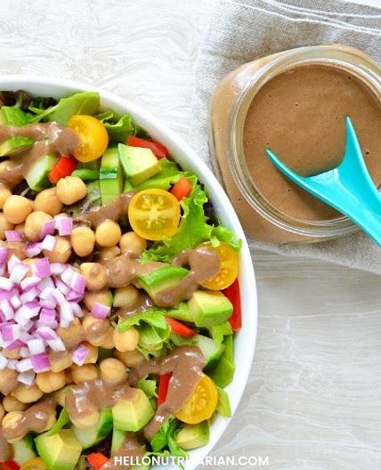 No-Oil Walnut Vinaigrette Dressing