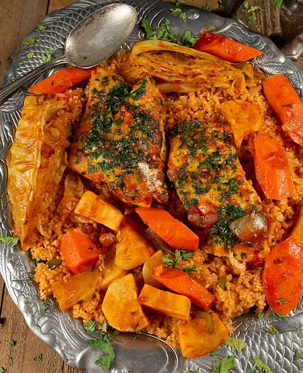 Thieboudienne The national dish of Senegal
