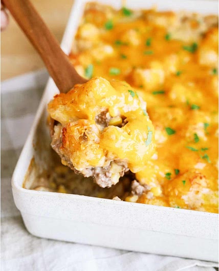Cowboy Casserole (Tater Tot Casserole)