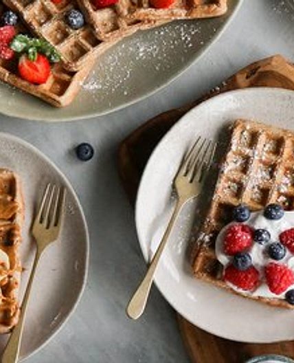 Vegan Breakfast Waffles