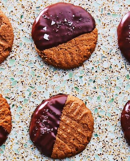 Miso-Almond Butter Cookies
