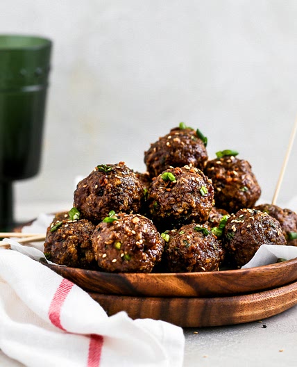 Mongolian Beef Meatballs