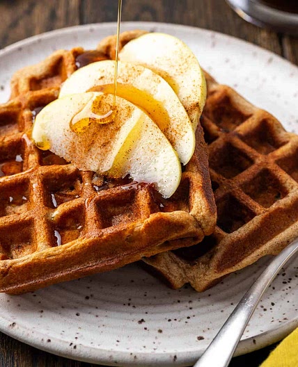 Apple Cinnamon Waffles