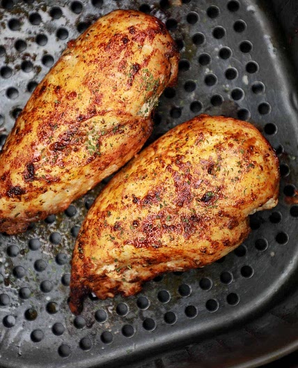 Air Fryer Frozen Chicken Breast Recipe