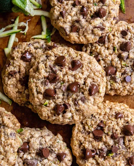 Soft & Chewy Gluten-Free Zucchini Cookies