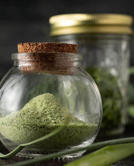Dehydrating Garlic Scapes | Garlic Scape Powder