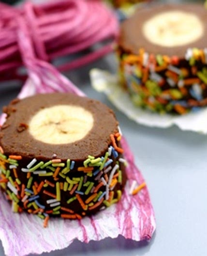 바나나초코카스텔라롤