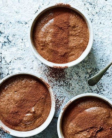 Affogato chocolate mousse