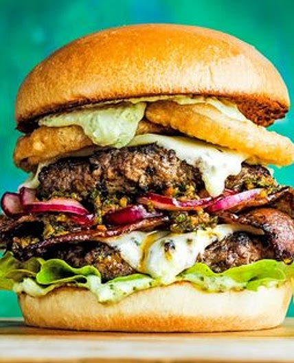 The Brazil grill burger