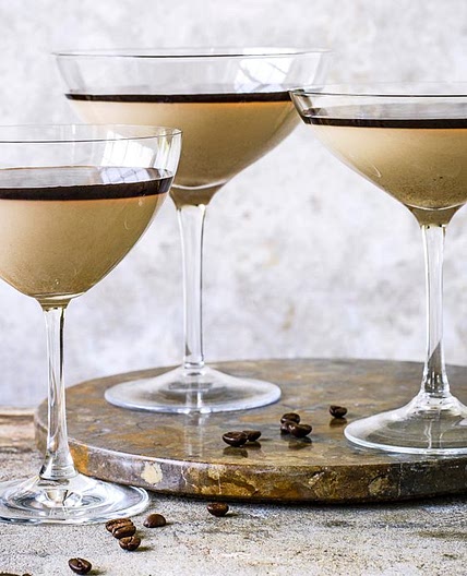 Espresso panna cotta