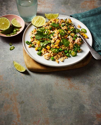 Healthy egg fried rice