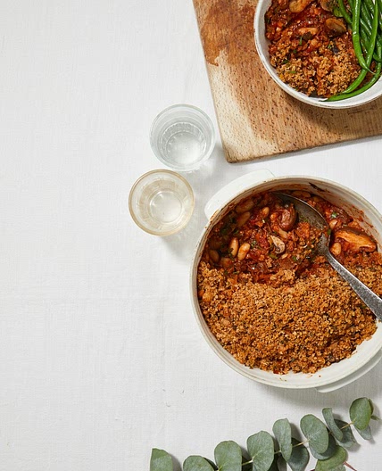 Vegetarian cassoulet