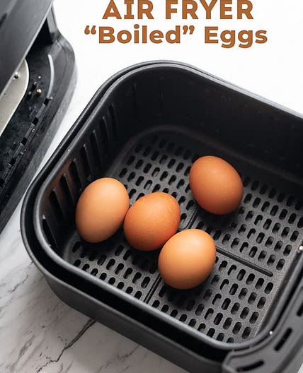 Air Fryer Hard "Boiled" Eggs Recipe