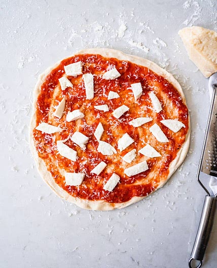 Quick Pizza Dough in a Food Processor