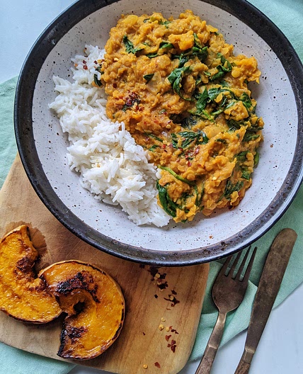 Pumpkin Dhal (GF, DF)