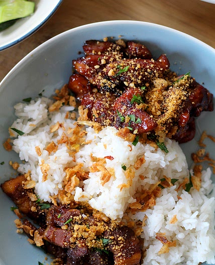 Culy Homemade: saté ajam en babi smoor met rijst