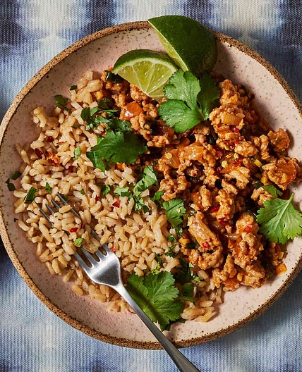 Quick Gochujang Pork & Rice Bowls