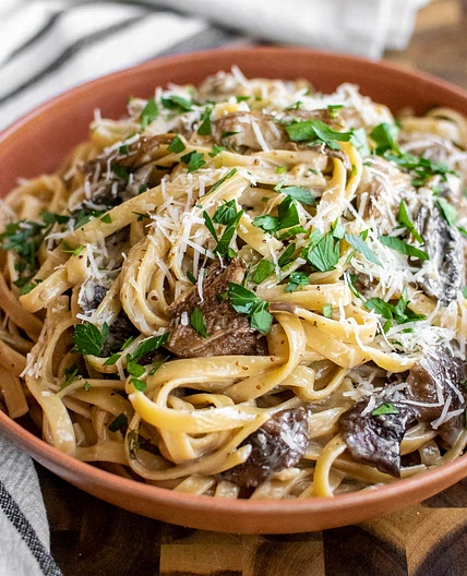 Creamy Mushroom Pasta