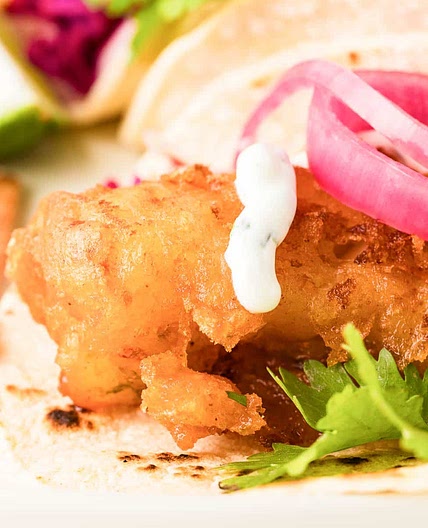 Beer-Battered Halibut