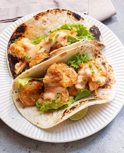 Dynamite Shrimp Tacos (Bang Bang Shrimp)