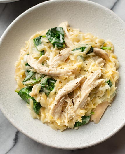 Lemon Chicken Orzo