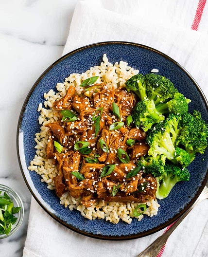 Slow Cooker Honey Garlic Chicken