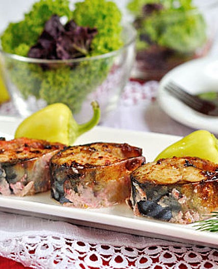 Запеченная скумбрия