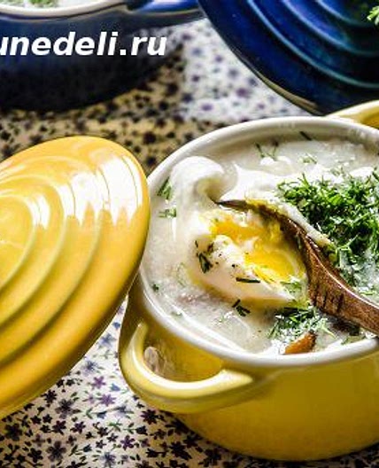 Грибной суп из замороженных грибов по-чешски