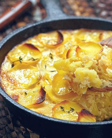 Grilled Scalloped Potatoes