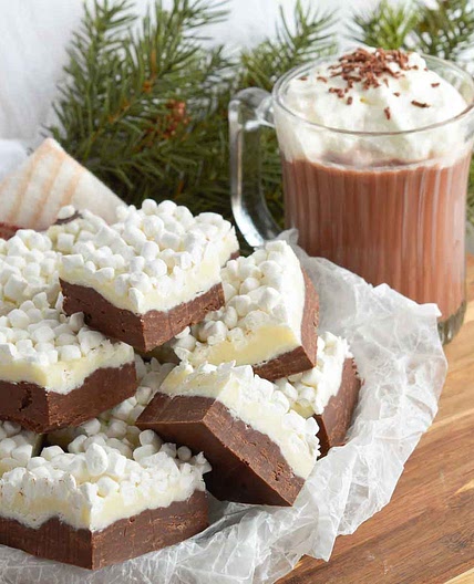 Microwave Hot Chocolate Fudge