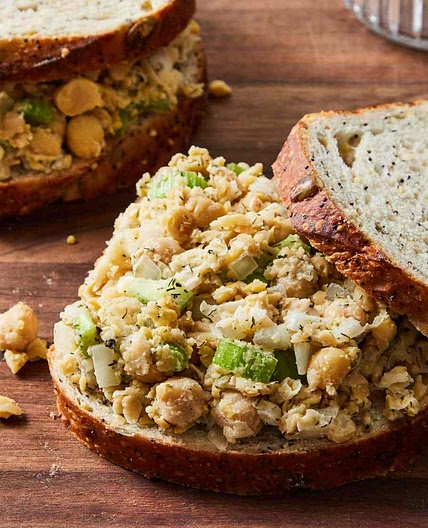Vegetarian Chickpea Sandwich Filling