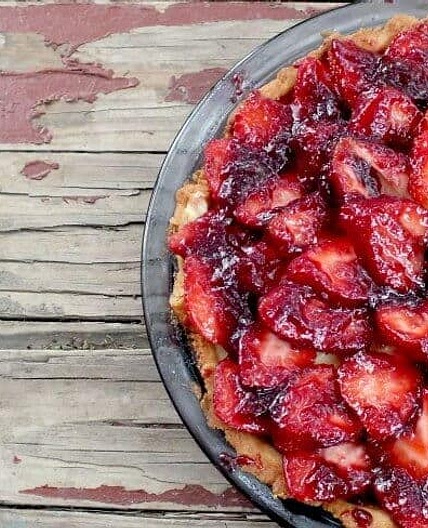 Strawberries and Cream Tart