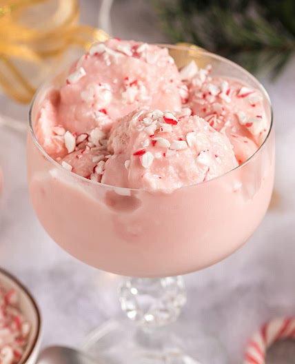 Pink Peppermint Ice Cream