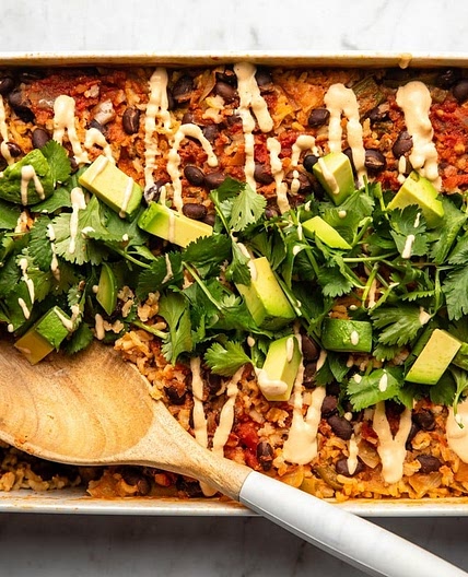 Southwestern Black Bean Casserole